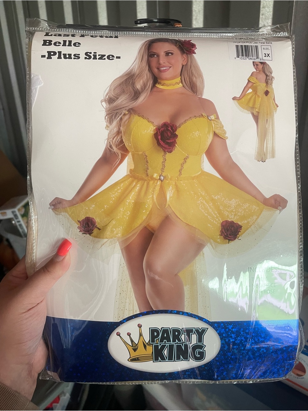 Beauty and the beast Plus-Size Sexy Yellow Belle Costume
